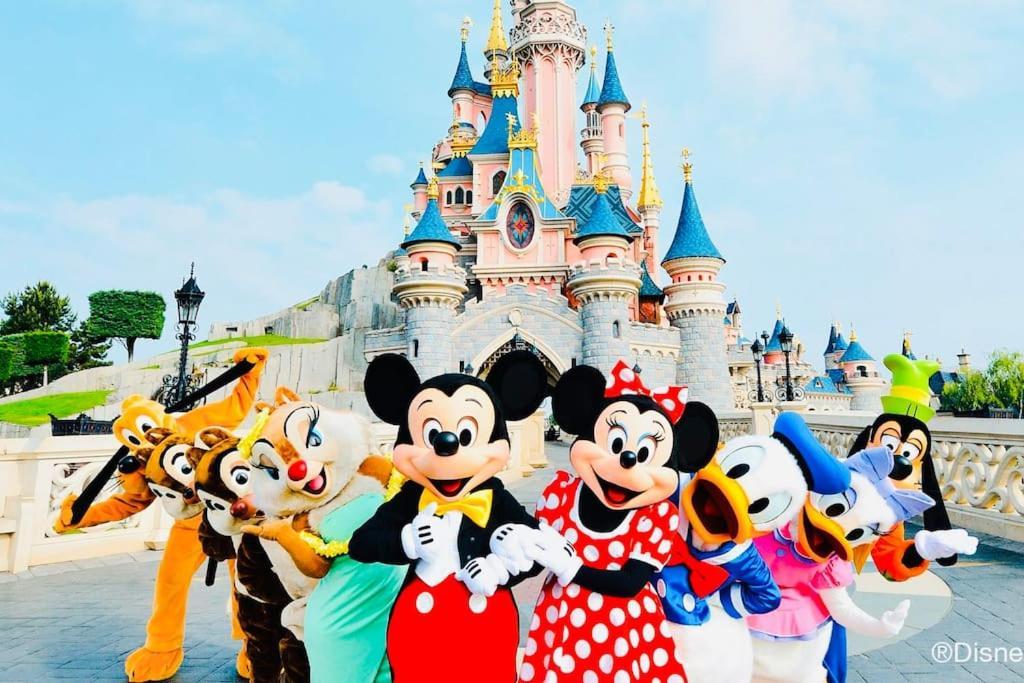 Villa Superbe Duplex-15 Min Disneyland Croissy-Beaubourg Exterior foto